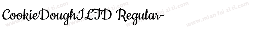 CookieDoughILTD Regular字体转换